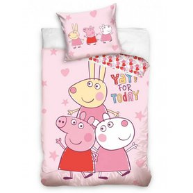 Povlečení do postýlky Peppa pig - kamarádky