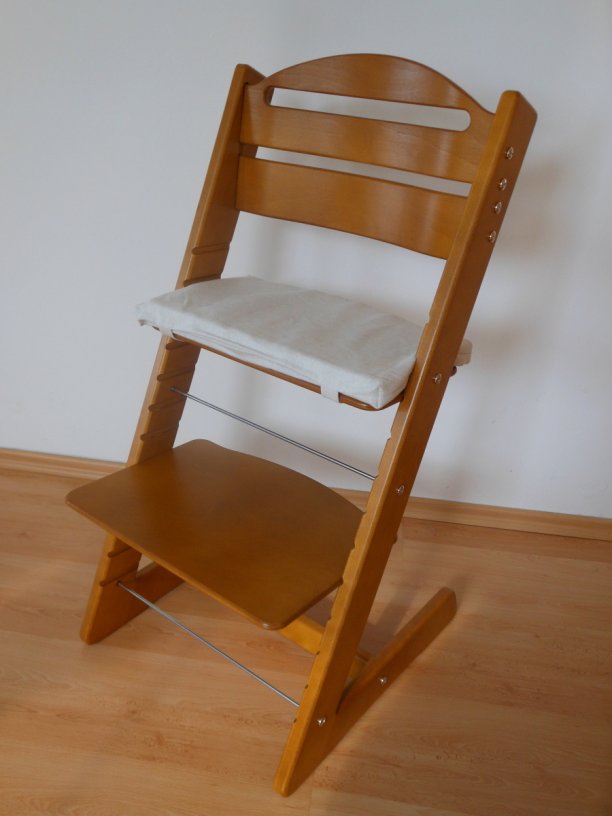 DĚTSKÁ ROSTOUCÍ ŽIDLE JITRO BABY MOŘENÍ DUB Pokojík