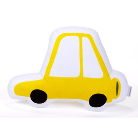TVAROVANÝ POLŠTÁŘ AUTO ŽLUTÉ TVAROVANÝ POLŠTÁŘ AUTO ŽLUTÉ