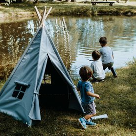 Venkovní teepee Wild Child, Ash (světle šedé)  - více variant
